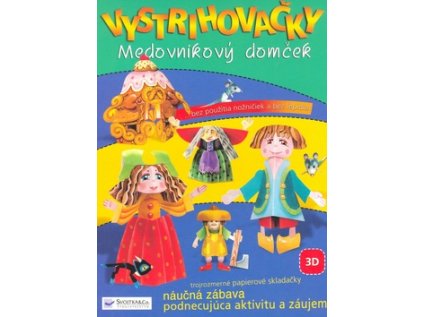 Vystrihovačky Medovníkový domček (Stav Nová - lehce poškozená)