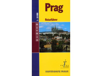 Prag – Reiseführer: Průvodce německy 1:10 000 (Stav Nová - lehce poškozená)