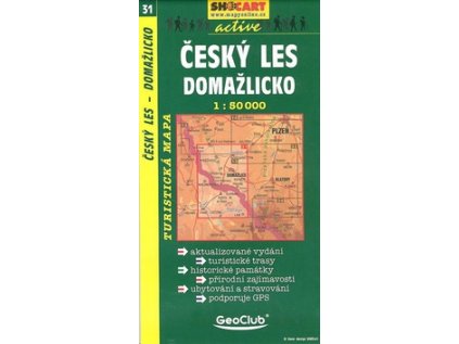 Český les, Domažlicko 1:50 000 (Stav Nová - lehce poškozená)