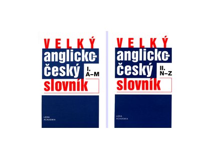 Velký anglicko český slovník (Stav Nová - lehce poškozená)