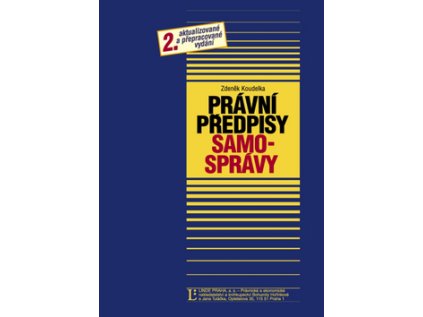 Právní předpisy samosprávy (Stav Nová - lehce poškozená)