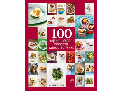 100 nejkrásnějších receptů časopisu F.O.O.D. (Stav Nová - lehce poškozená)