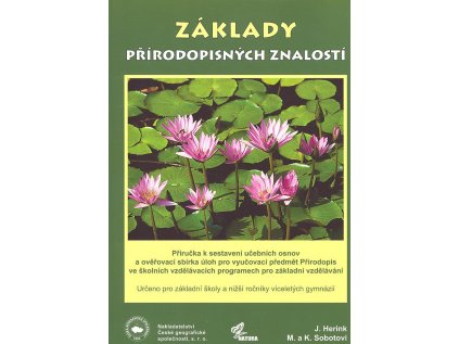 Základy přírodopisných znalostí, příručka pro učitele (Stav Nová - lehce poškozená)