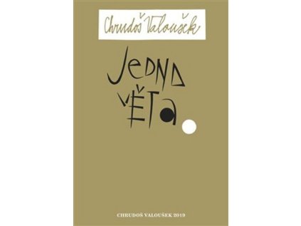 Jedna věta (Stav Nová - lehce poškozená)