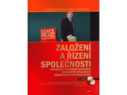 Založení a řízení společnosti + CD (Stav Nová - lehce poškozená)