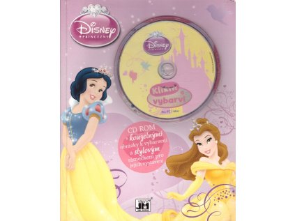 Princezny s CD ROM omalovánky