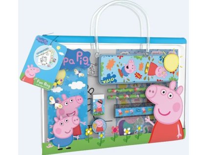 Prasátko Peppa - Taštička s penálem (Stav Nová)