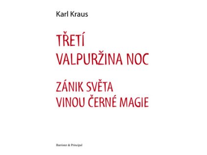 Třetí Valpuržina noc (Stav Nová - lehce poškozená)