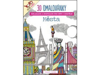 3D omalovánky Města (Stav Nová - lehce poškozená)