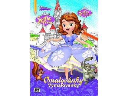 Sofie První - Omalovánky A4 (Stav Nová)