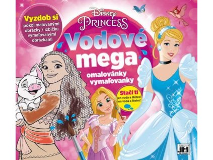 Princezny - Vodové mega omalovánky (Stav Nová)