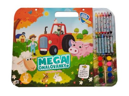 Farma - Mega omalovánkový set (Stav Nová)