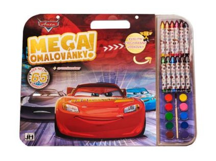 Auta - Mega omalovánkový set (Stav Nová)