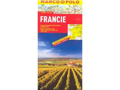 Francie 1:800 000 (Stav Nová - lehce poškozená)
