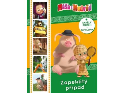 Máša a medvěd Zapeklitý případ (Stav Nová - lehce poškozená)