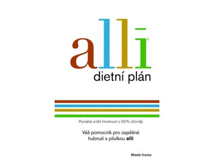 Alli - dietní plán