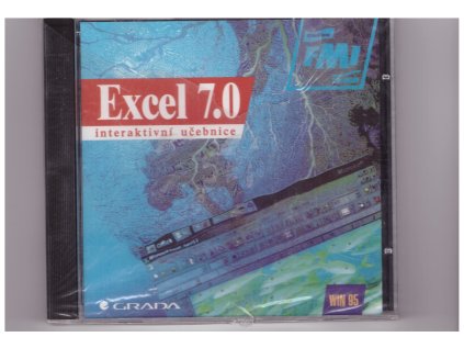CD ROM Excel 7.0 interaktivní učebnice (Stav Nová - lehce poškozená)