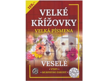Velké křížovky velká písmena VESELÉ (Stav Nová)