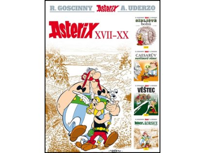 Asterix XVII - XX (Stav Nová - lehce poškozená)