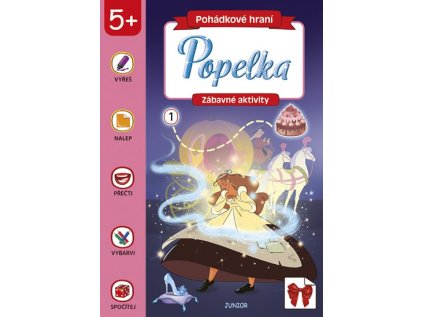 Popelka - Pohádkové hraní * Zábavné aktivity (Stav Nová - lehce poškozená)
