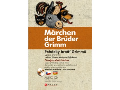 Märchen der Brüder Grimm Pohádky bratří Grimmů (Stav Použité zboží - běžné opotřebení)