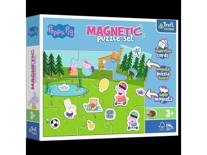 TREFL Magnetická puzzle sada Prasátko Peppa (Stav Nová)