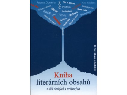 Kniha literárních obsahů z děl českých i světových (Stav Nová - lehce poškozená)