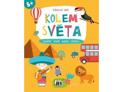 Zábavný blok - Kolem světa (Stav Nová)