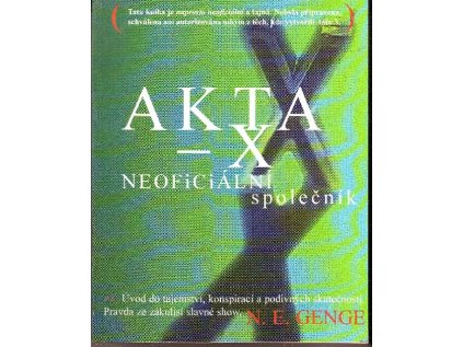 Akta X - Neoficiální společník (Stav Použité zboží - Běžné opotřebení)