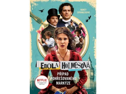 Enola Holmesová Případ pohřešovaného markýze (Stav Použité zboží - Běžné opotřebení)