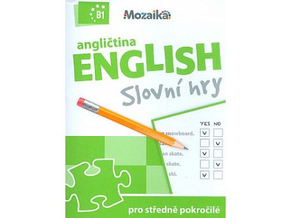 Angličtina - Slovní hry pro středně pokročilé (úroveň B1) (Stav Použité zboží - běžné opotřebení)