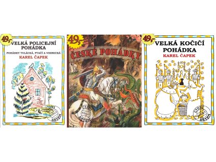 Balíček pohádek 3 knihy (Stav Nová)