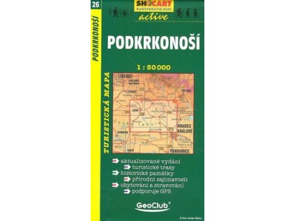 Podkrkonoší 1:50 000