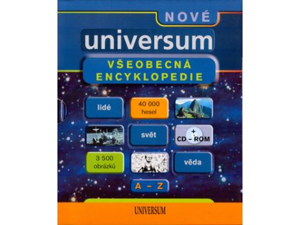Universum A-Z Všeobecná encyklopedie (Stav Nová - lehce poškozená)