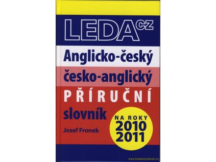 Anglicko-český a česko-anglický příruční slovník (Stav Nová - lehce poškozená)