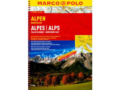 Alpy, severní Itálie 1 : 300 000 (Stav Nová - lehce poškozená)