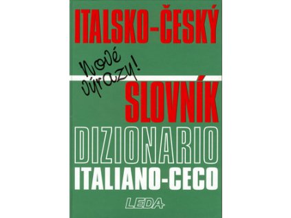 Italsko - český slovník (Stav Nová - lehce poškozená)