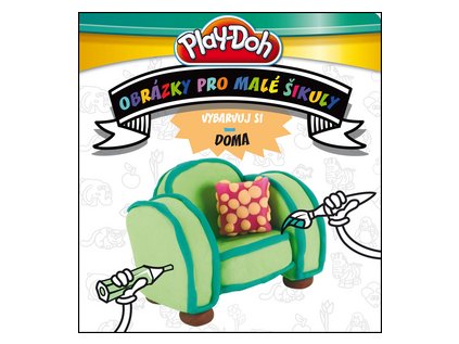 Play-Doh Obrázky pro malé šikuly Doma (Stav Nová)