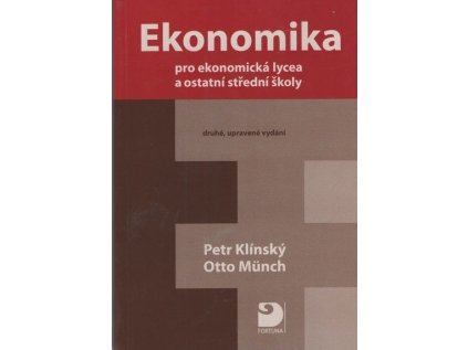 Ekonomika pro ekonomická lycea (Stav Nová - lehce poškozená)