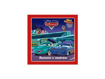 Auta Ramone v modrém Blesk se učí závodit (Stav Nová)