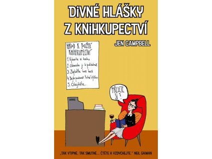 Divné hlášky z knihkupectví (Stav Nová - lehce poškozená)