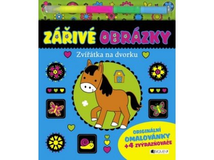 Zářivé obrázky Zvířátka na dvorku (Stav Nová)
