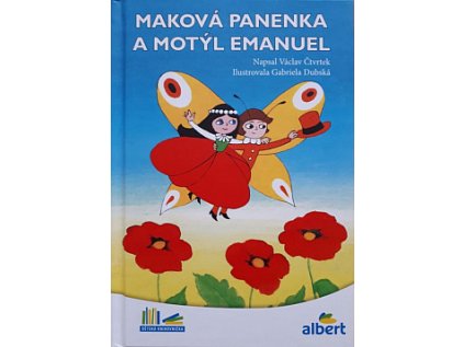 Maková panenka a motýl Emanuel (Stav Použité zboží - běžné opotřebení)