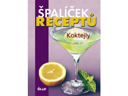 Špalíček receptů Koktejly (Stav Použité zboží - Jako nová)
