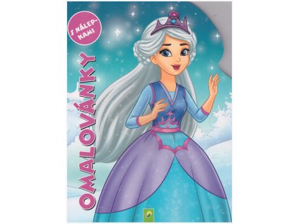 Omalovánky s nálepkami (Stav Nová)