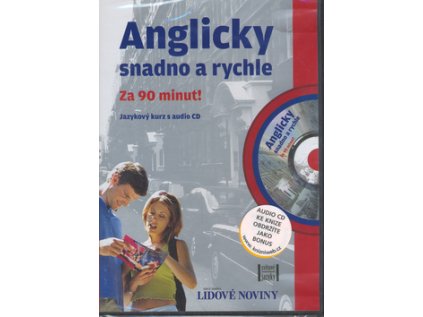 Anglicky snadno a rychle + CD (Stav Použité zboží - Jako nová)