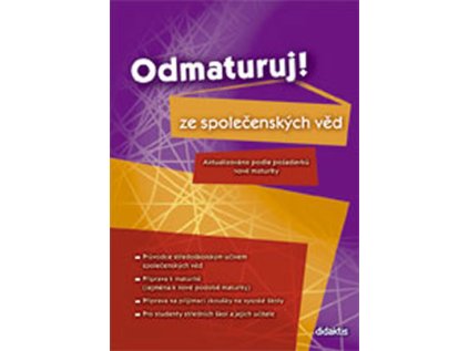 Odmaturuj ze společenských věd (rozšířená verze) (Stav Použité zboží - Běžné opotřebení)