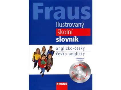 Fraus Ilustrovaný školní slovník AČ-ČA + CD-ROM (Stav Použité zboží - Běžné opotřebení)