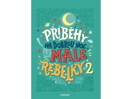 Příběhy na dobrou noc pro malé rebelky 2 (Stav Nová - lehce poškozená)