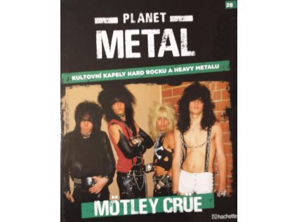 Planet metal Mötley Crüe (Stav Nová - lehce poškozená)